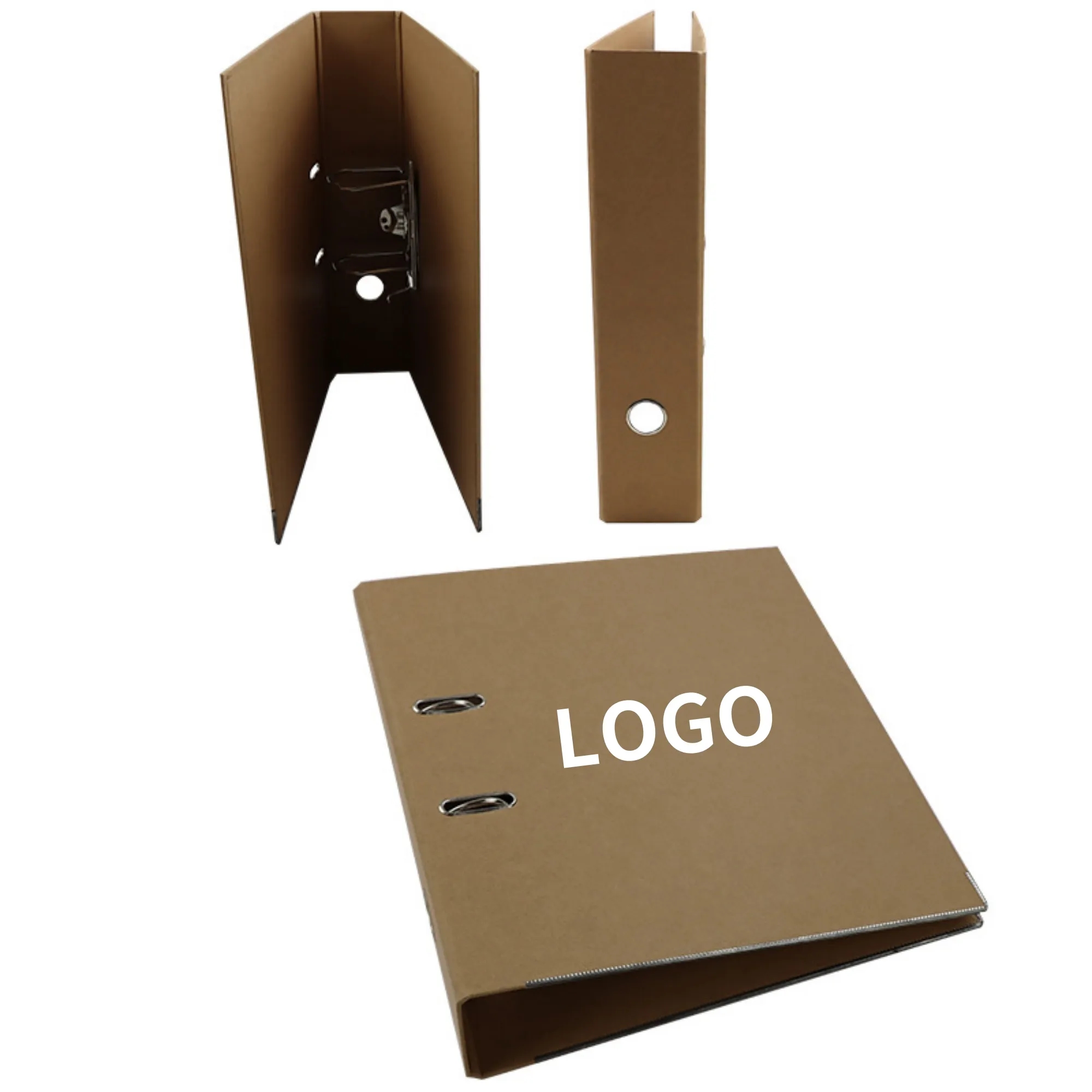 Kraft Paper 2 Ring Binders Files Storage Folder 2
