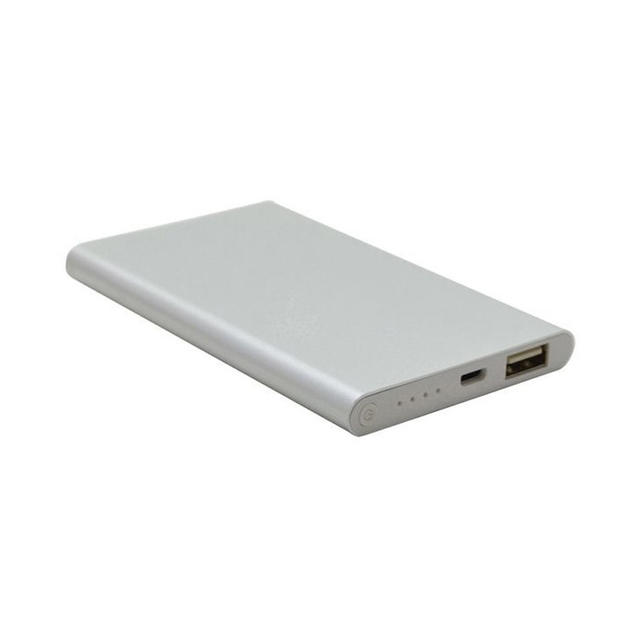 Sleek 4000mAh Power Bank W/Metal Case Wrap 11