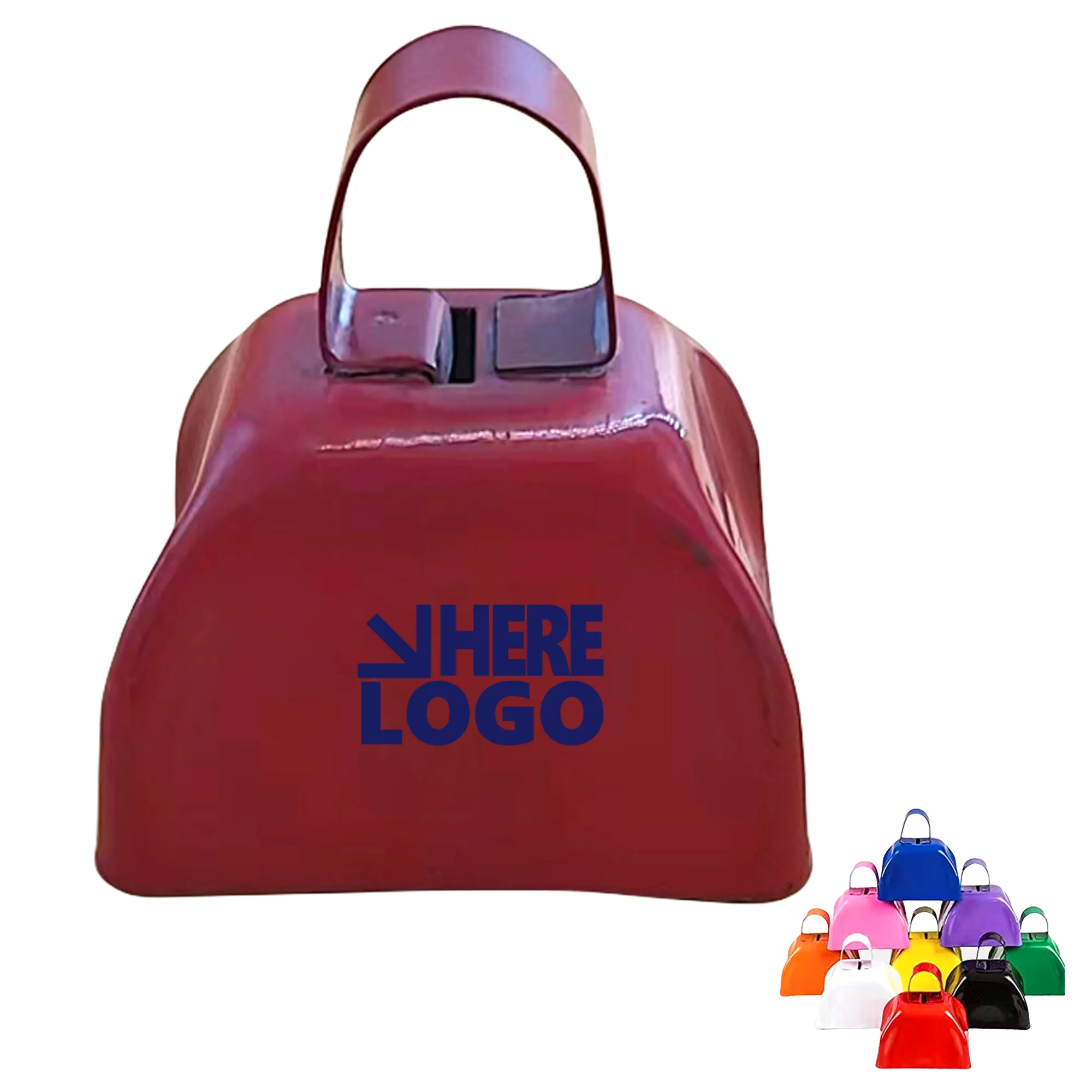3" Metal Cow Bell 1