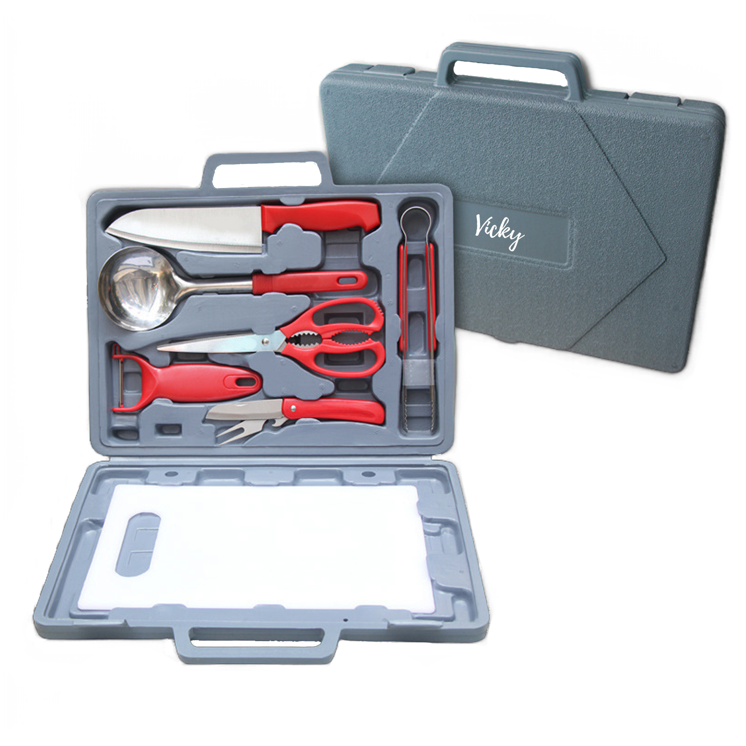7pcs Outdoor Camping Knife & Scissors Set 2