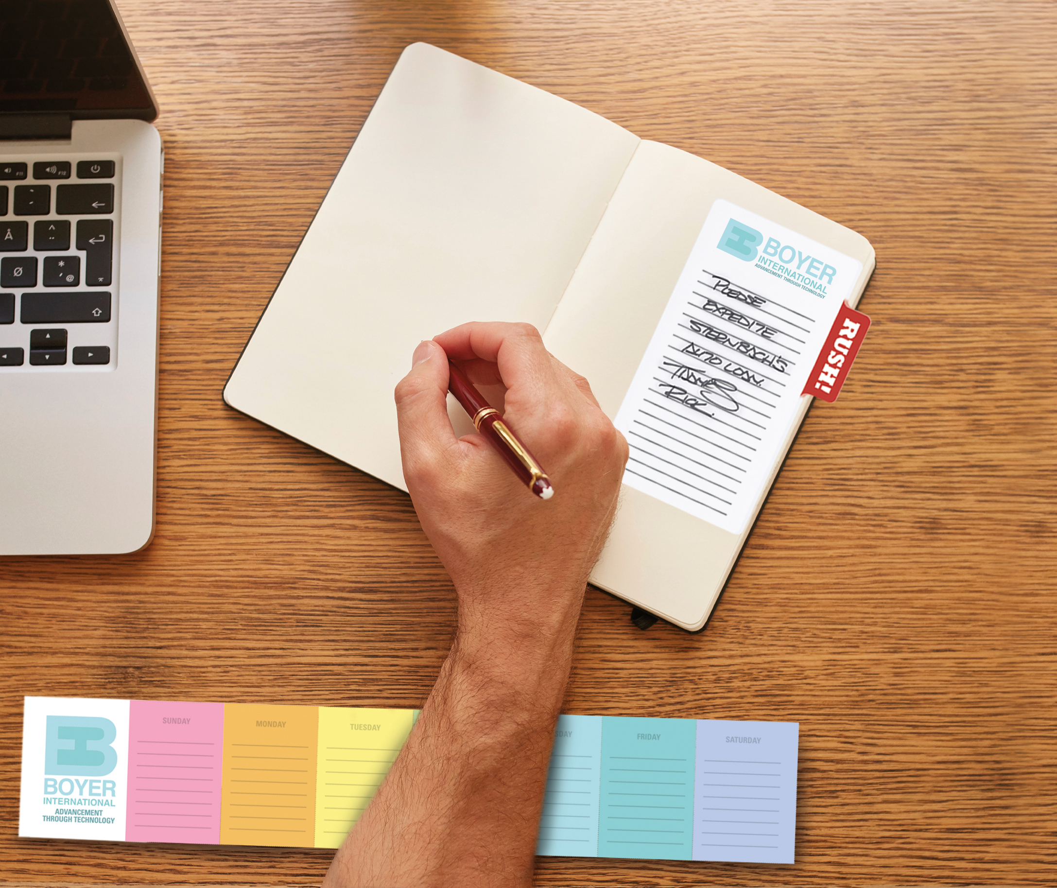 Souvenir® Sticky Note™ 12" X 2" Pad, 25 sheet 12