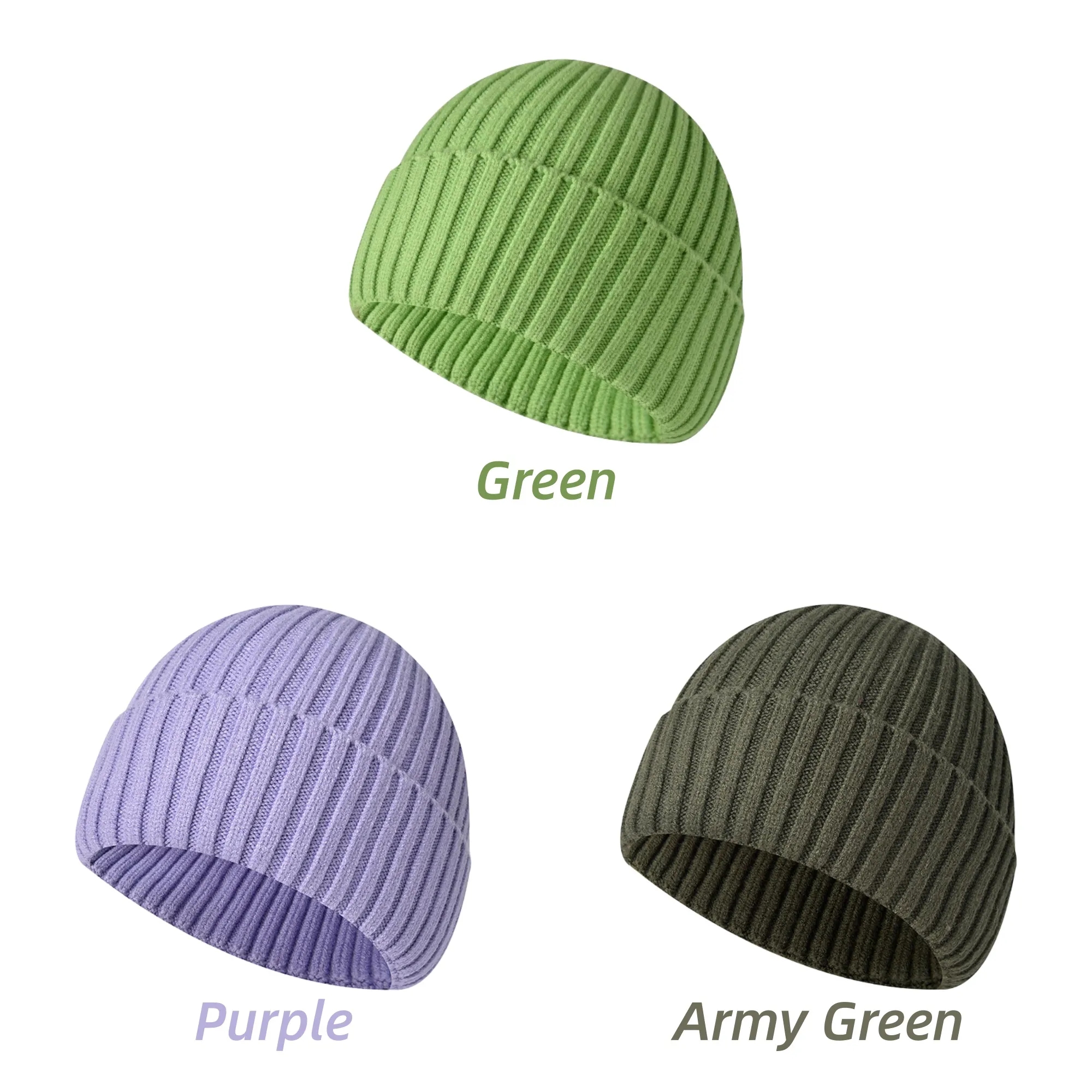 Autumn And Winter Unisex Knitted Hat 5