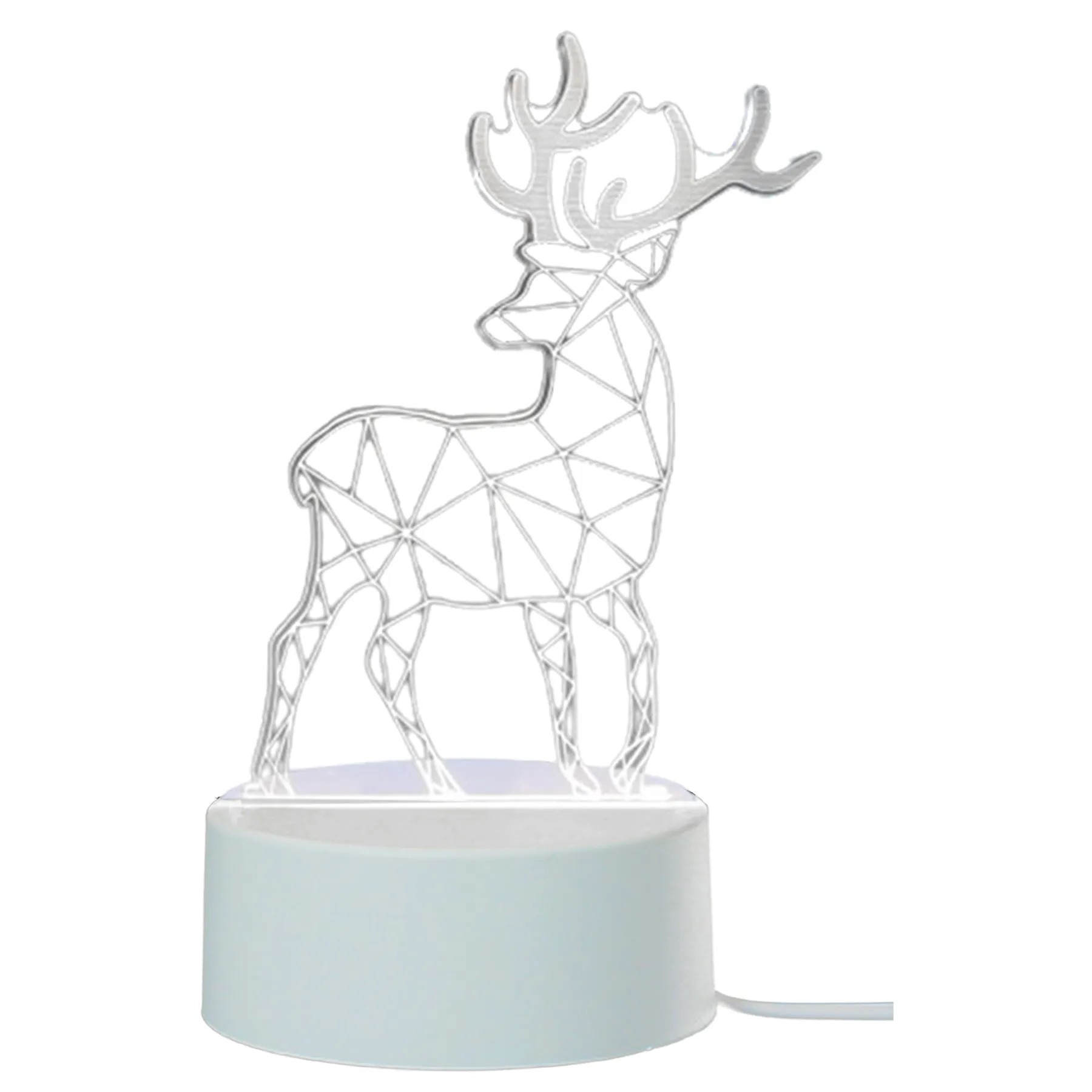 Reindeer Series Acrylic Led Nightlight 2