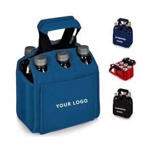 Neoprene 6 Bottle And Can Cooler, custom koozie with logo imprint 3