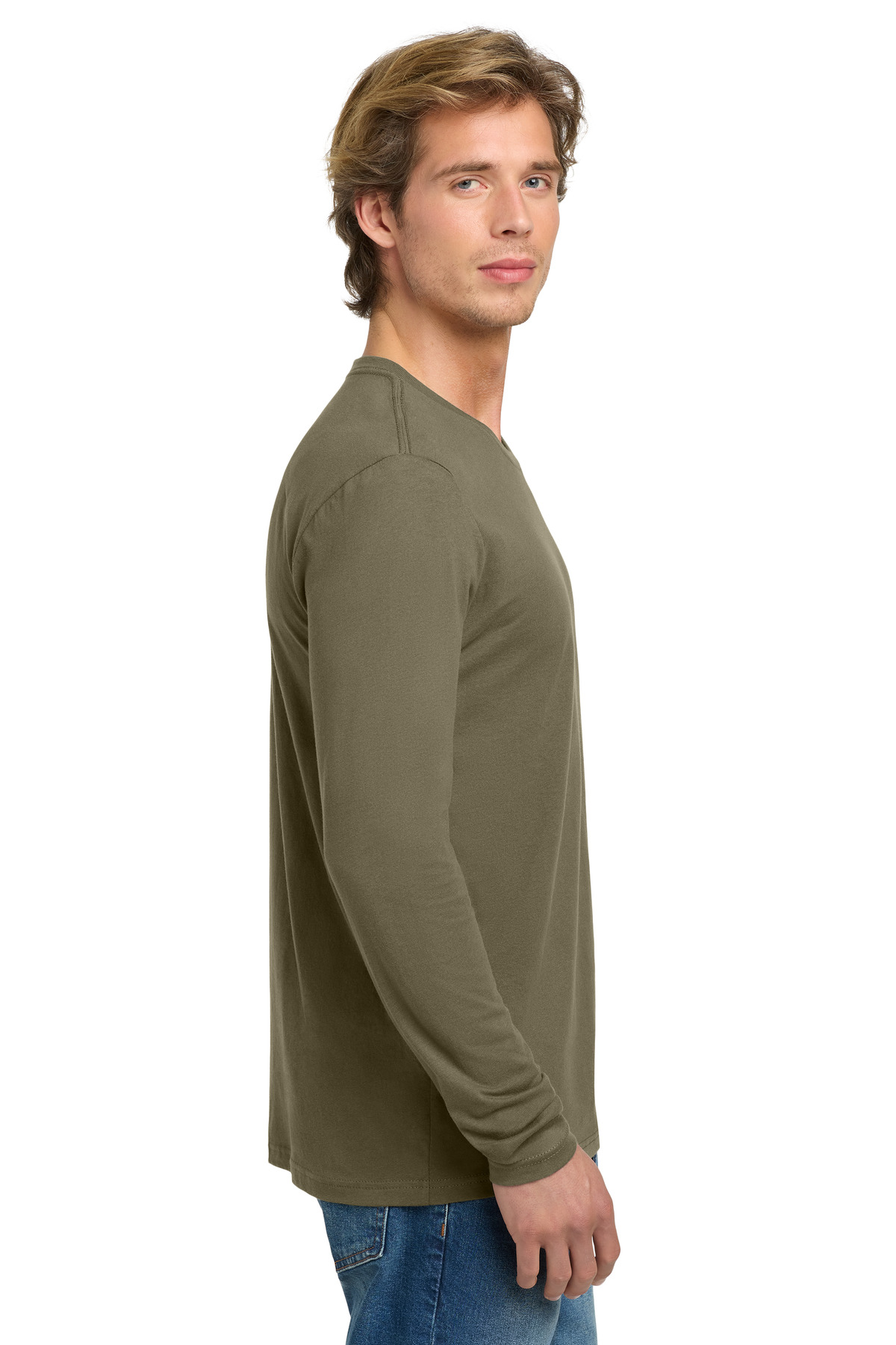 Next Level Apparel Cotton Long Sleeve Tee. NL3601 36