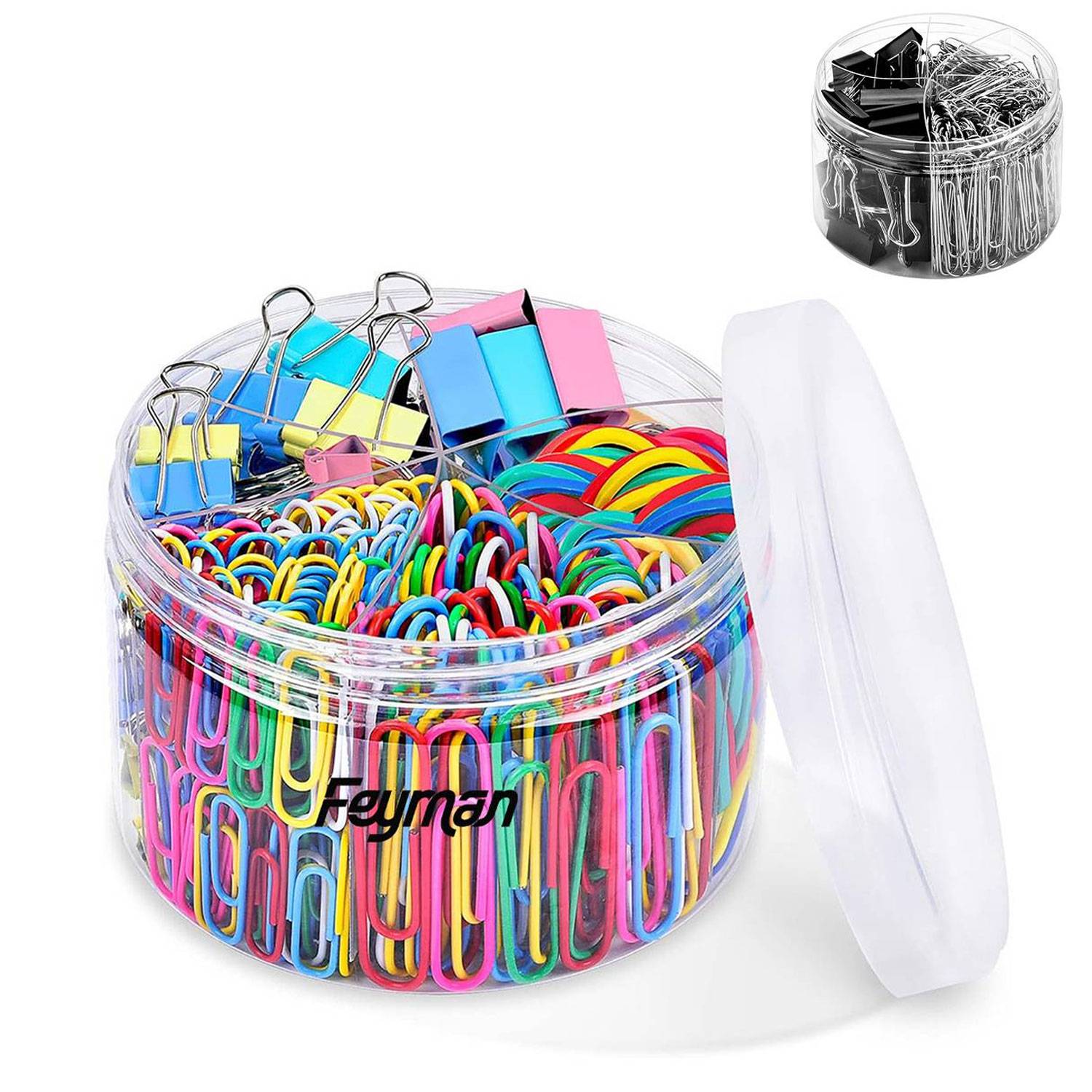 Colorful Office Clips Set 2