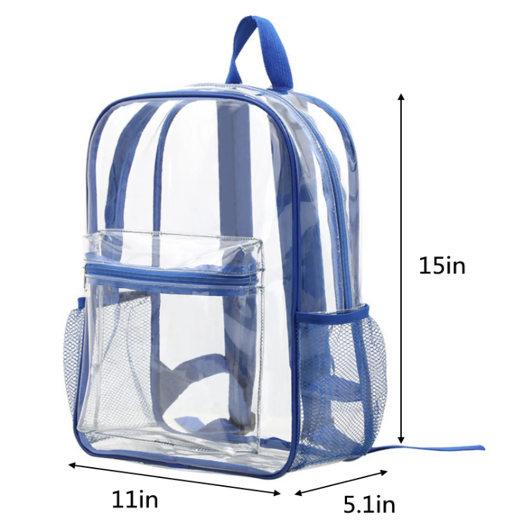 Eco-Friendly Clear PVC Backpack 3
