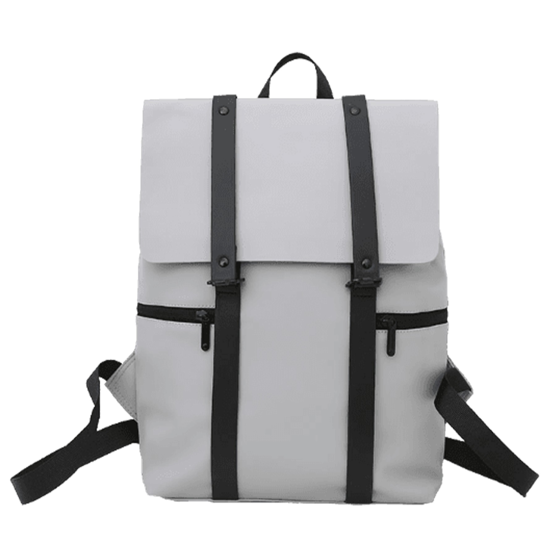 Pu Leather Laptop Backpack 4