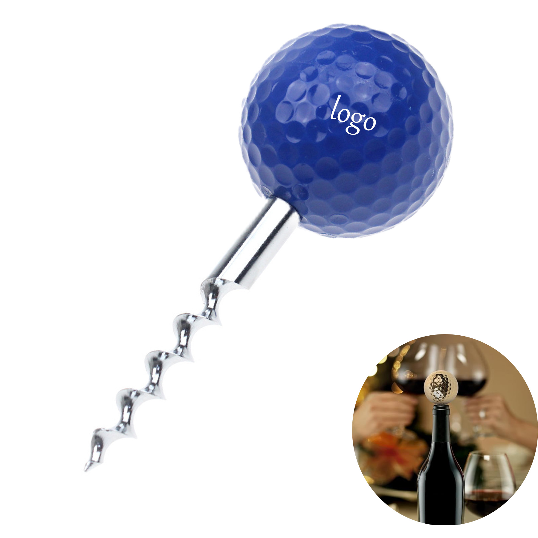 Golf Ball Wine Opener 5