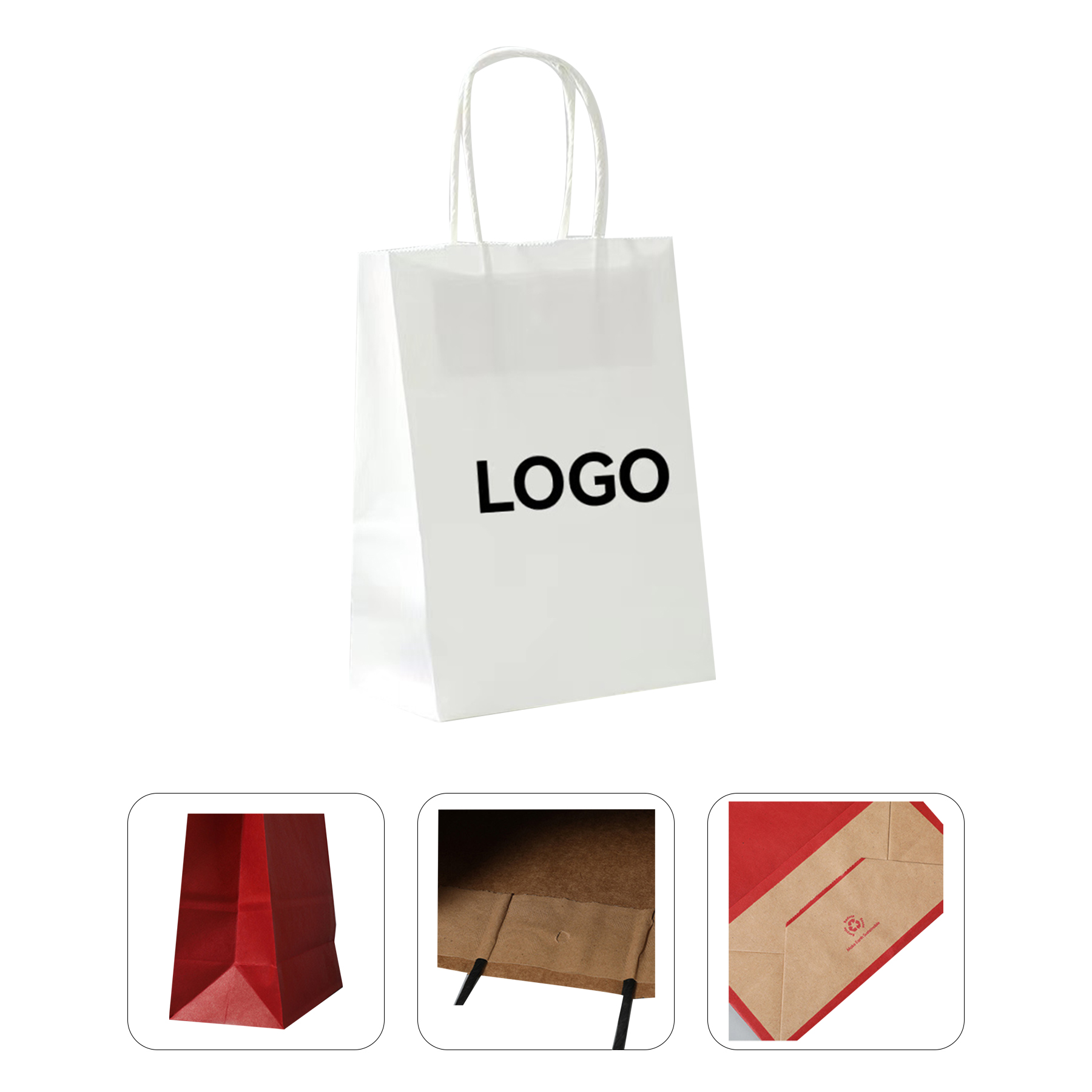 Kraft Paper Handbag 1