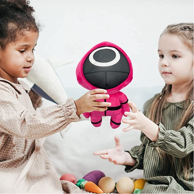 Bekreator Cute Squid Game/ Kawaii Peluche Stuffed Doll Toy 6