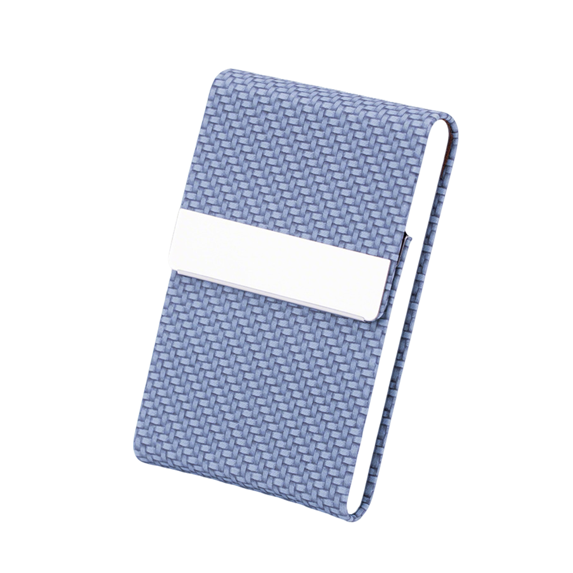 Polyurethane Leather Magnetic Business Card Holder Pocket Size 7