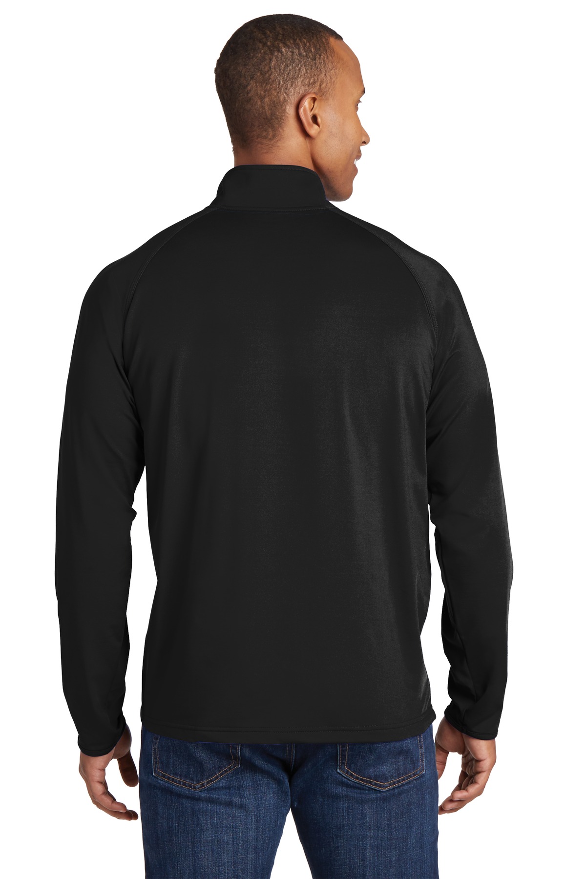 Tall Sport-Wick Stretch 1/4-Zip Pullover
