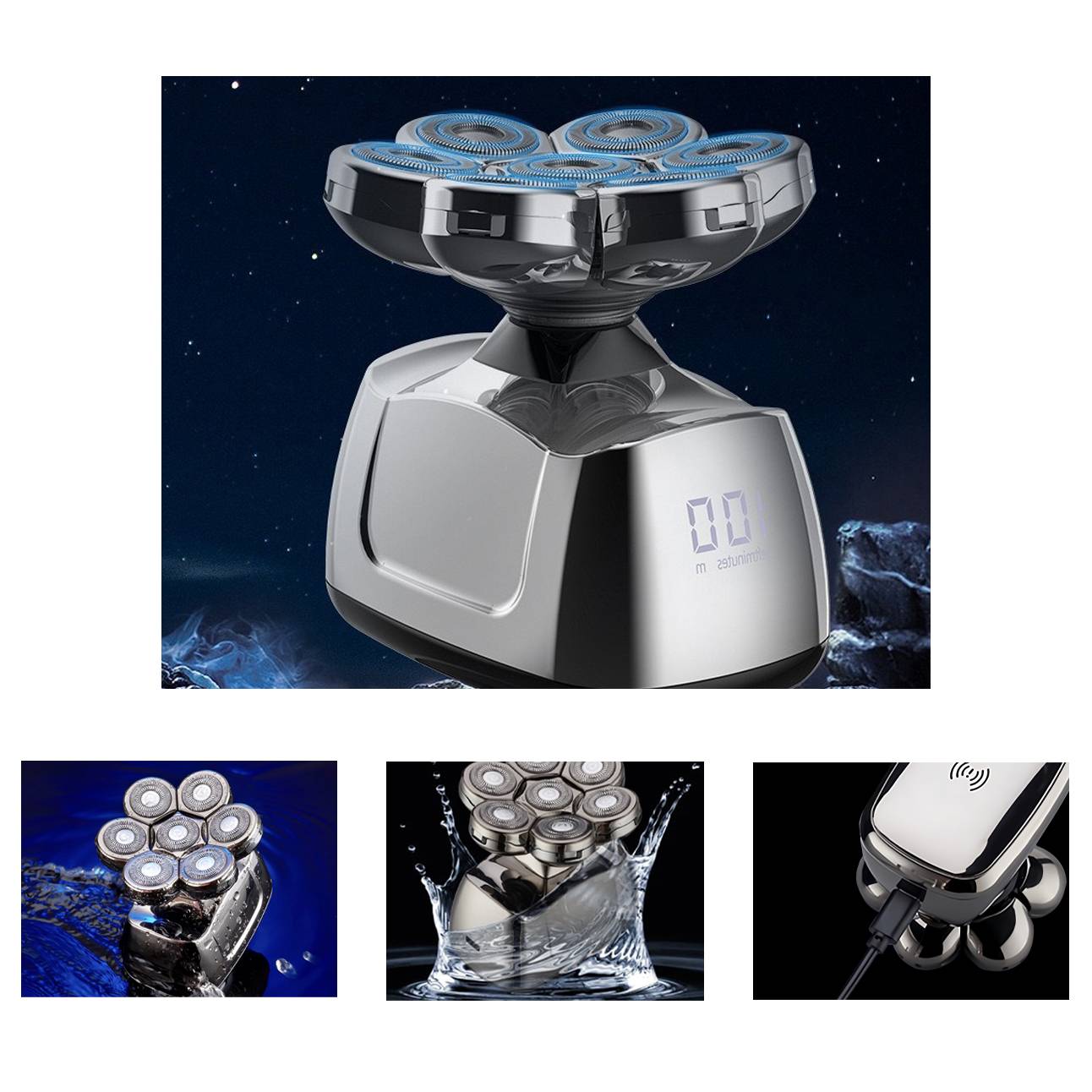 Multifunctional Electric Razor Set For Men 4