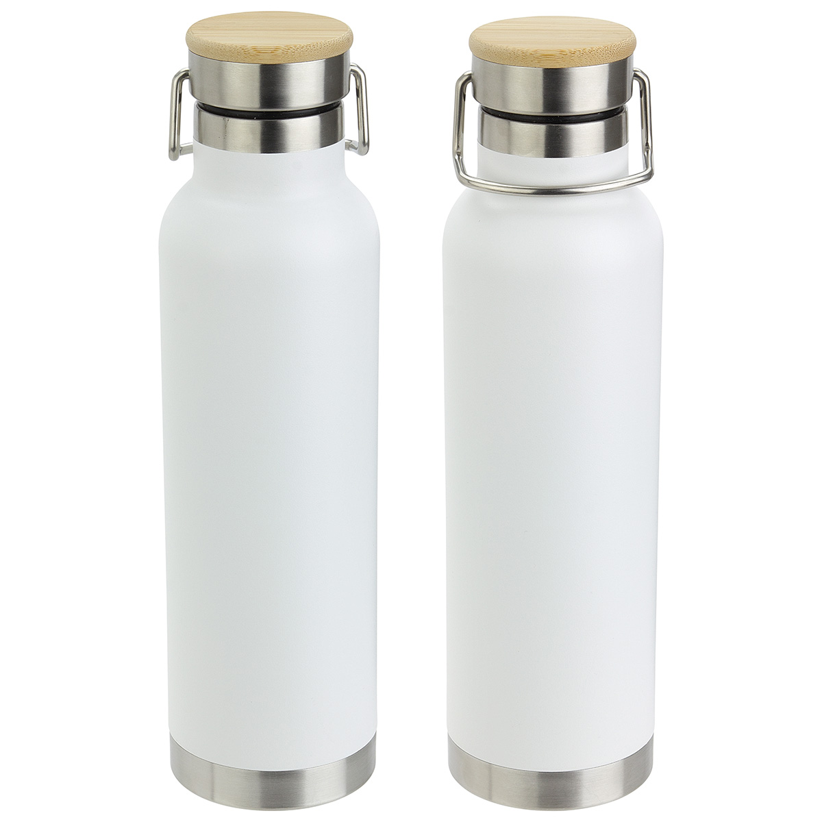 Cusano 22 oz Vacuum Insulated Stainless Steel Bottle with Bamboo Cap, custom water bottle with logo imprint 28