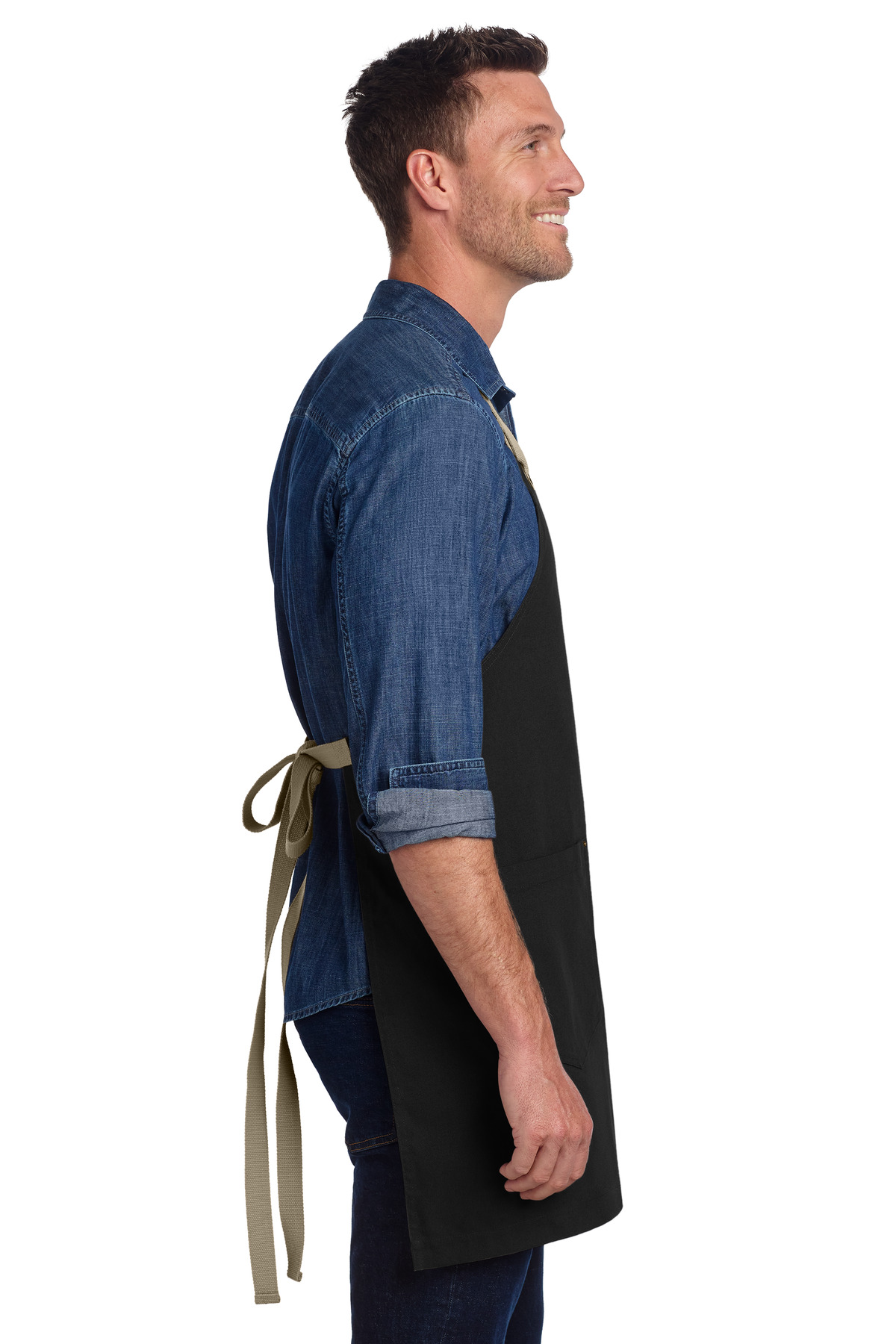 Port Authority Canvas Full-Length Two-Pocket Apron A815 32