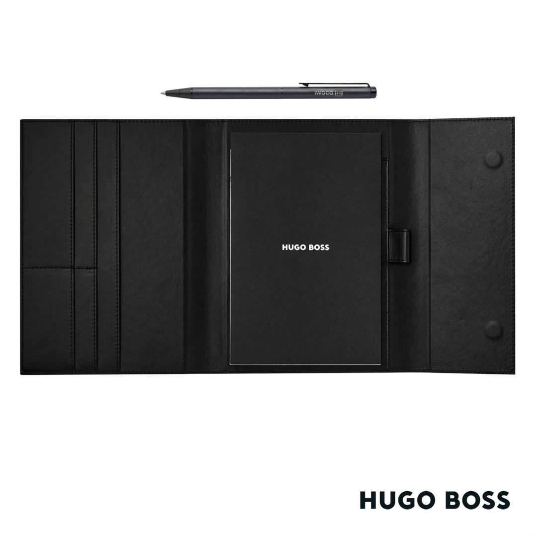 Hugo Boss® Cloud Ballpoint Pen & A5 Folder Set 6