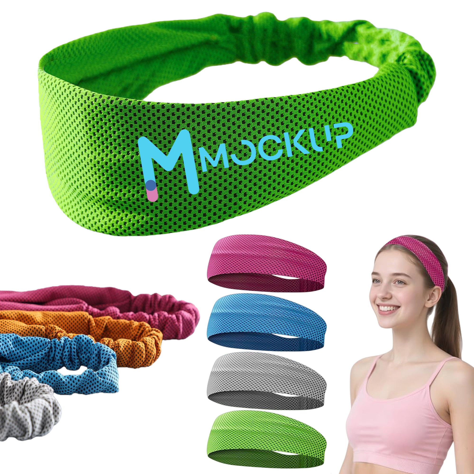 Breathable Yoga Cooling Headband 17