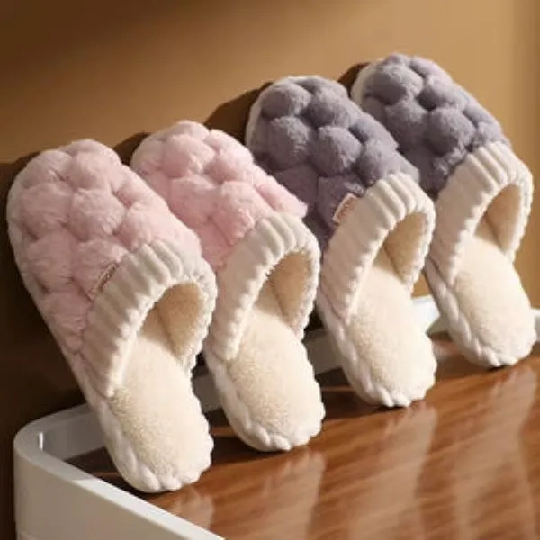 Wholesale Ready to Ship Christmas Gift Cotton Slippers 2
