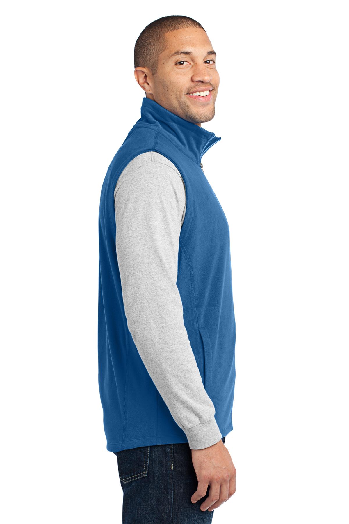 Port Authority Microfleece Vest. F226 10
