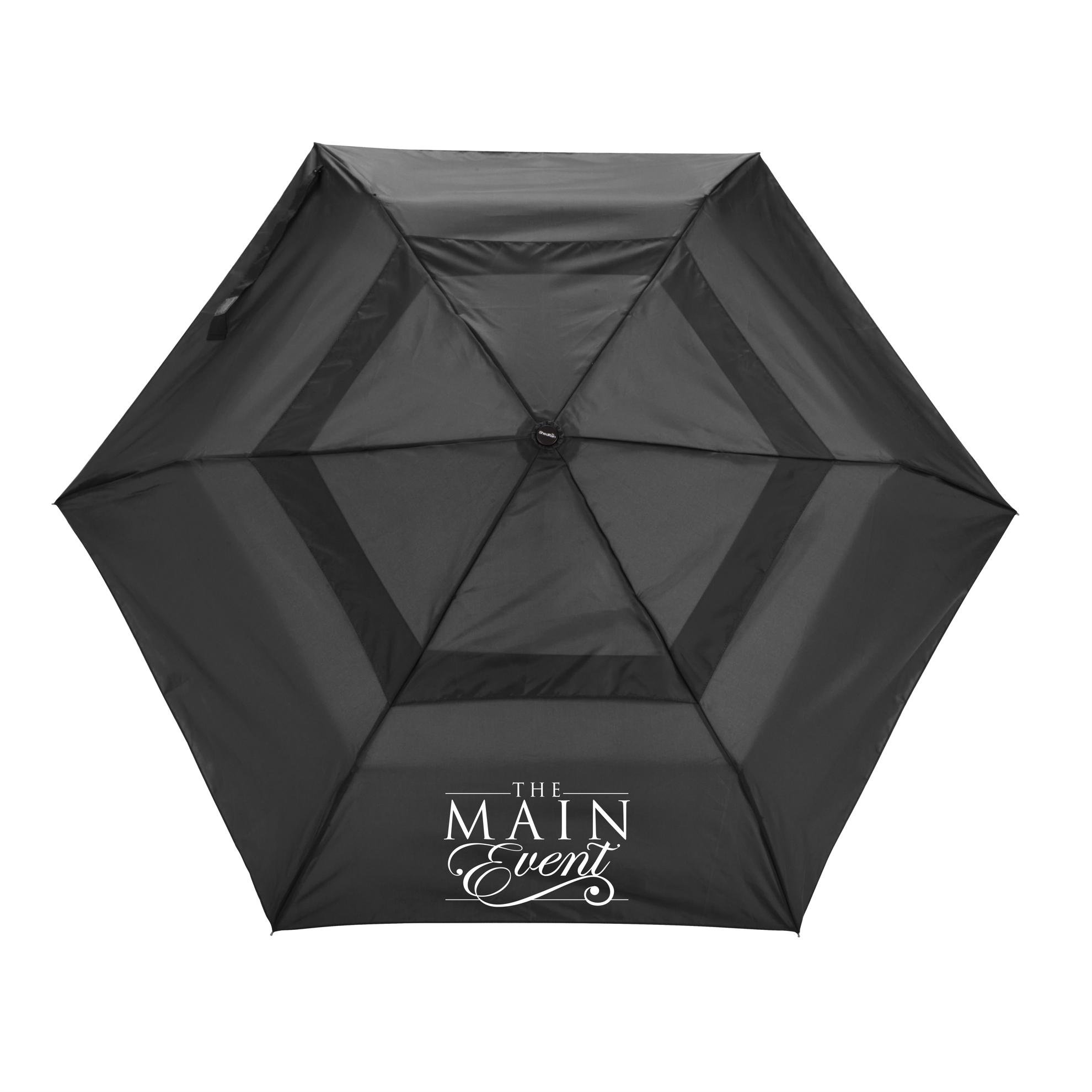 Shed Rain™ Windjammer® 43" Vented Auto-Open/Close Compact Umbrella 128
