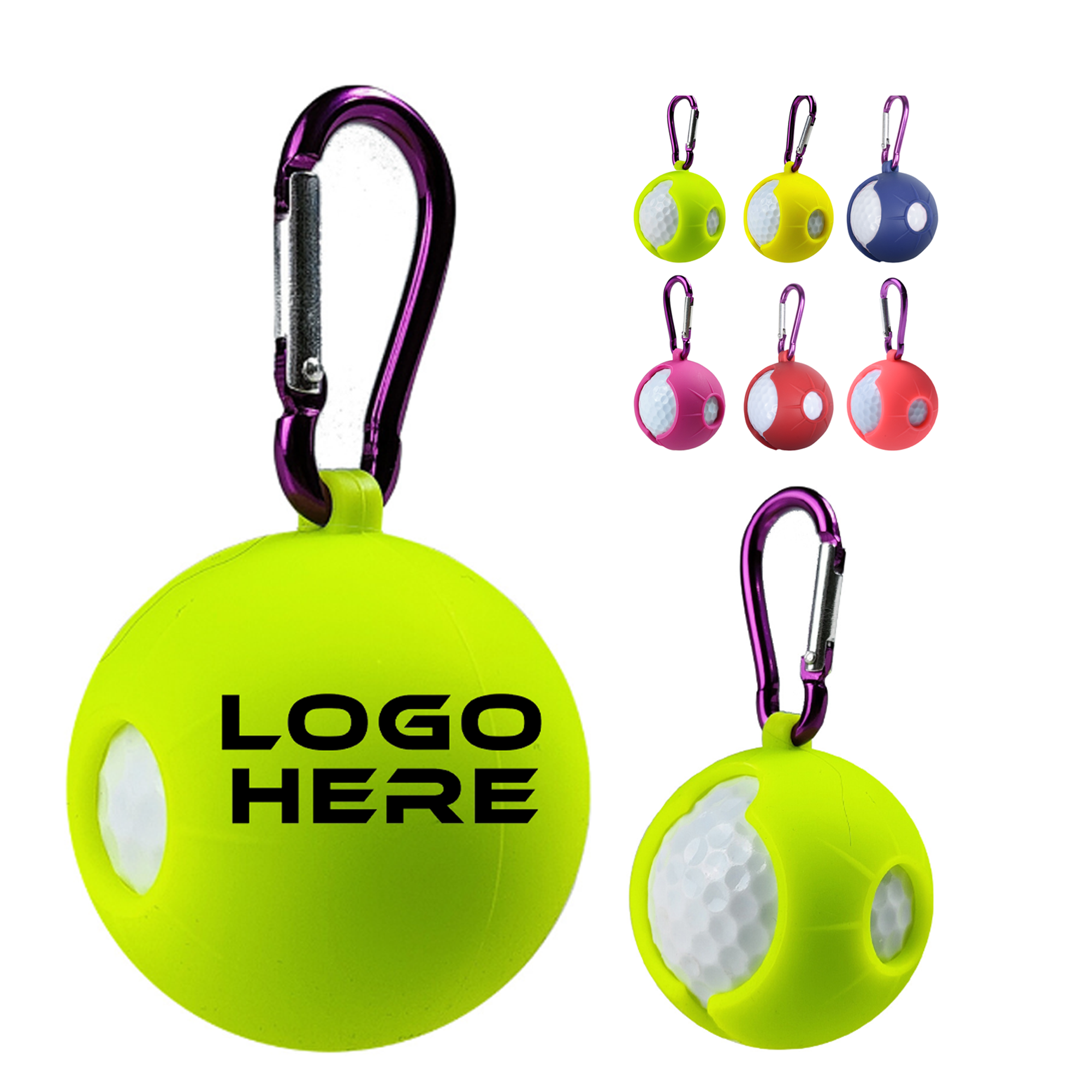 Golf Ball Protective Silicone Case 5