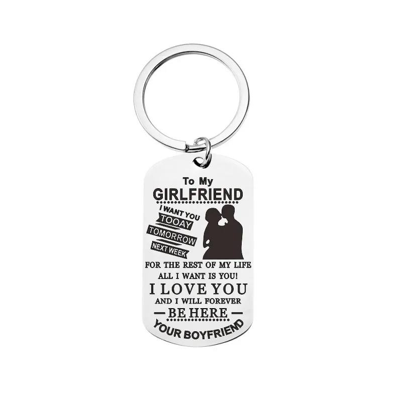 Stainless steel keychain pendant 4