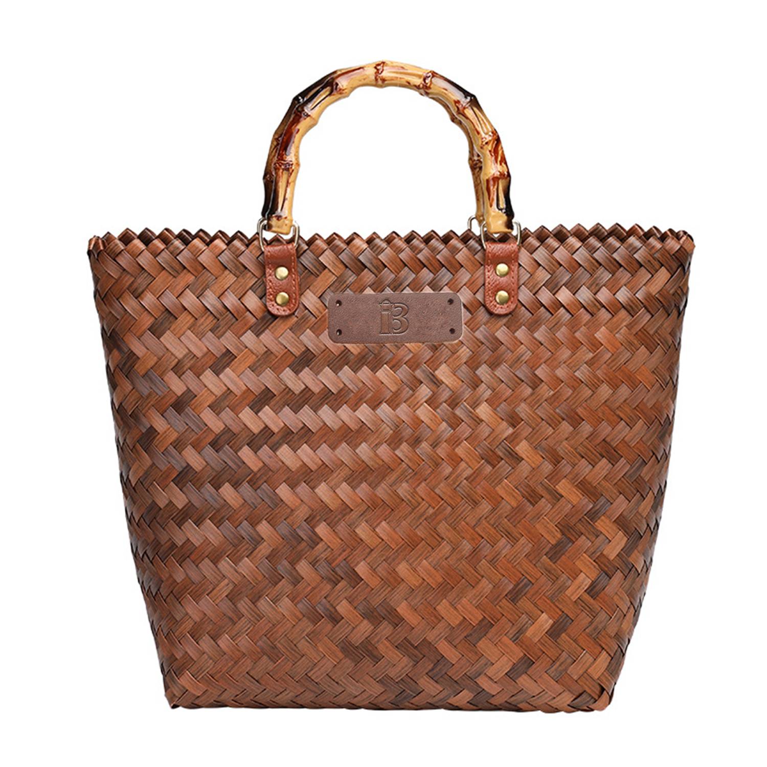 Summer Beach Rattan Tote Bag 1