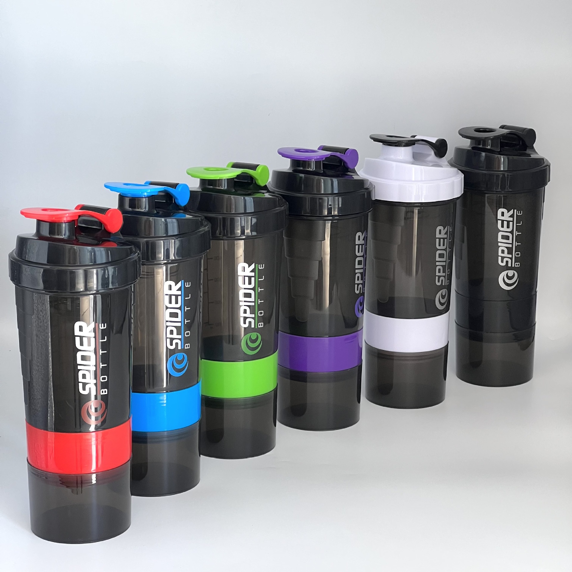 17 oz. Smart Compartment Shaker Bottles 2