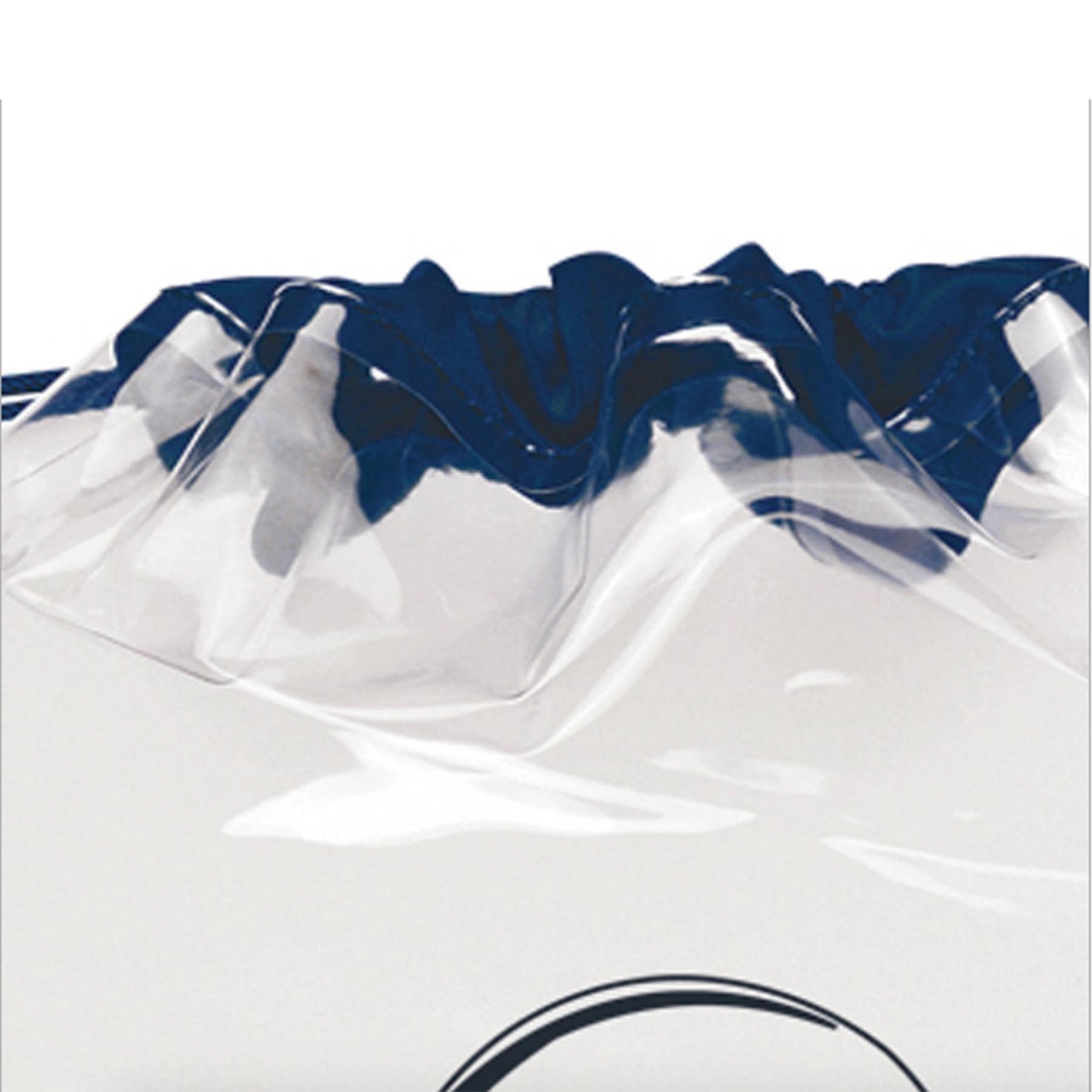 Clear Vinyl Drawstring Backpack Bag 4