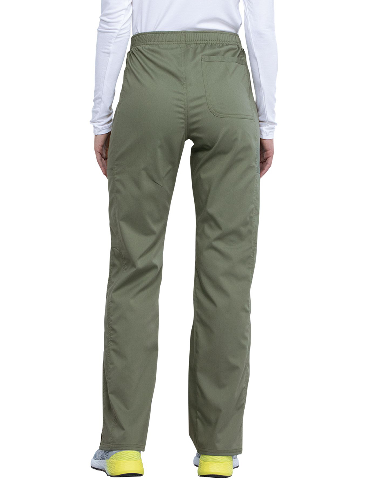 Cherokee - Workwear Revolution - Women's 5-Pocket Mid Rise Drawstring Pant 40