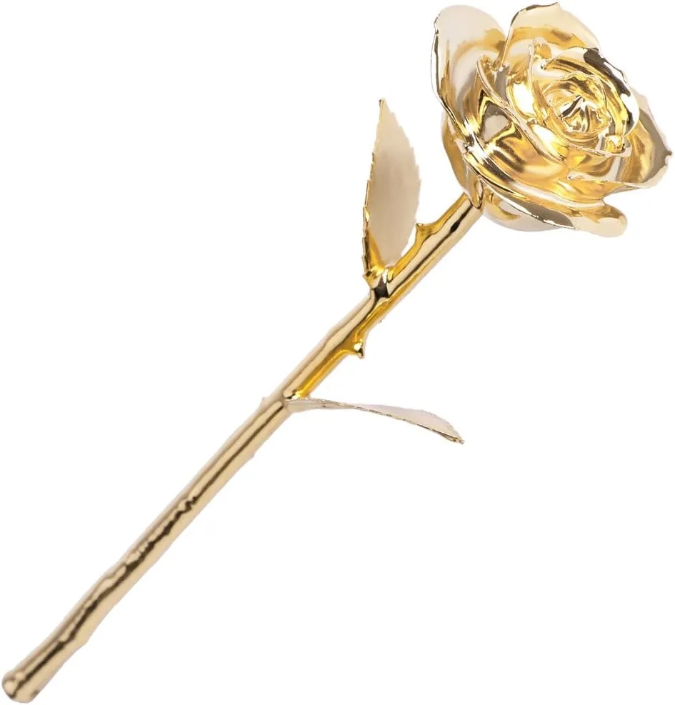 24k Gold Dipped Rose Eternity Flower Best for Her 3