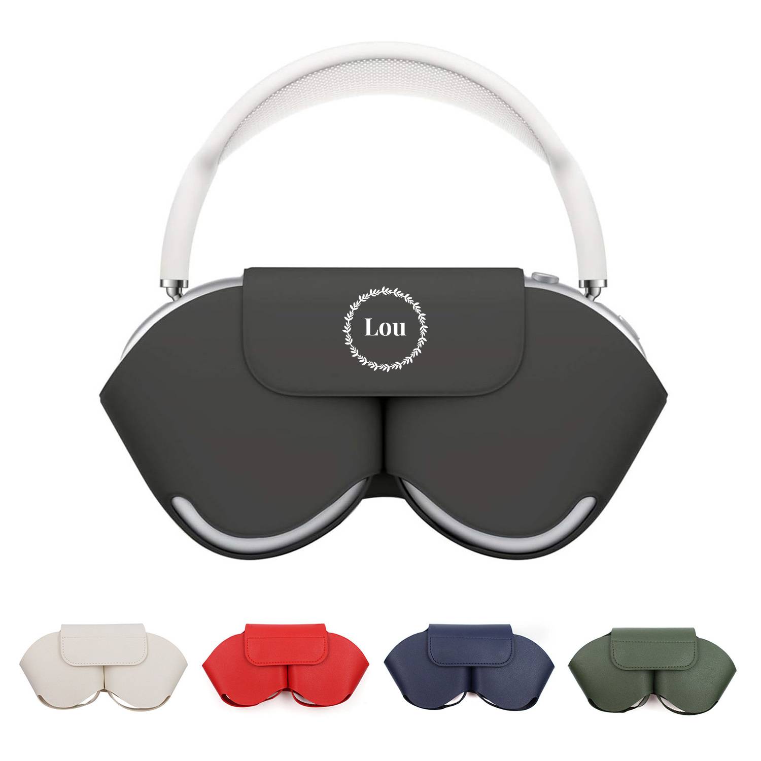 Bluetooth Headphones Leather Case 2