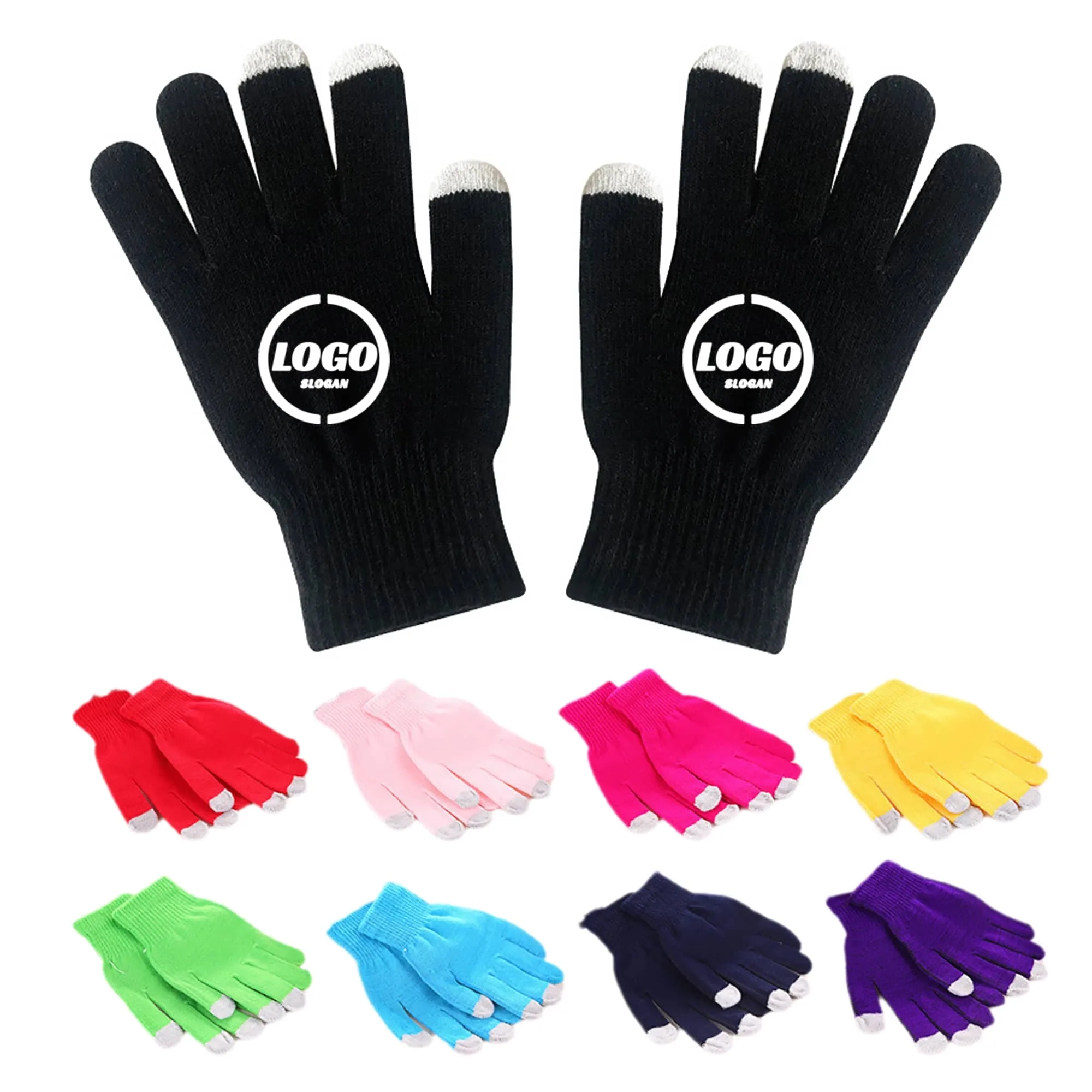 Knit Touchscreen Gloves