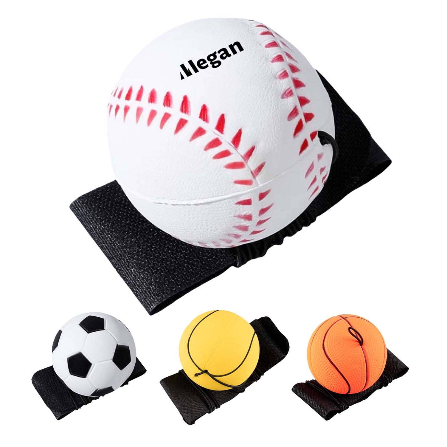 Children's Bouncing Hands Throw Back Force Balls 7