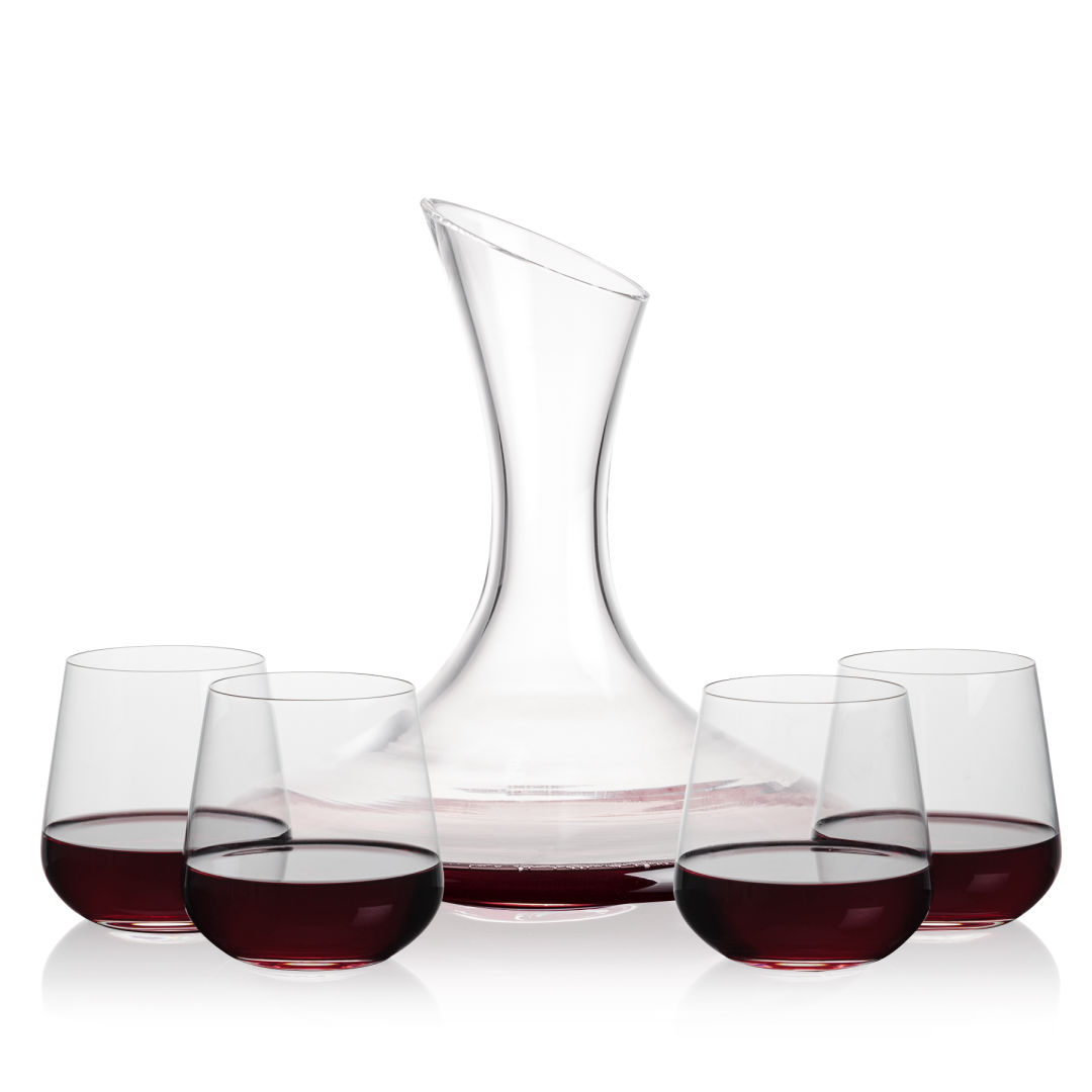 Madagascar Carafe & Howden Stemless Wine 5
