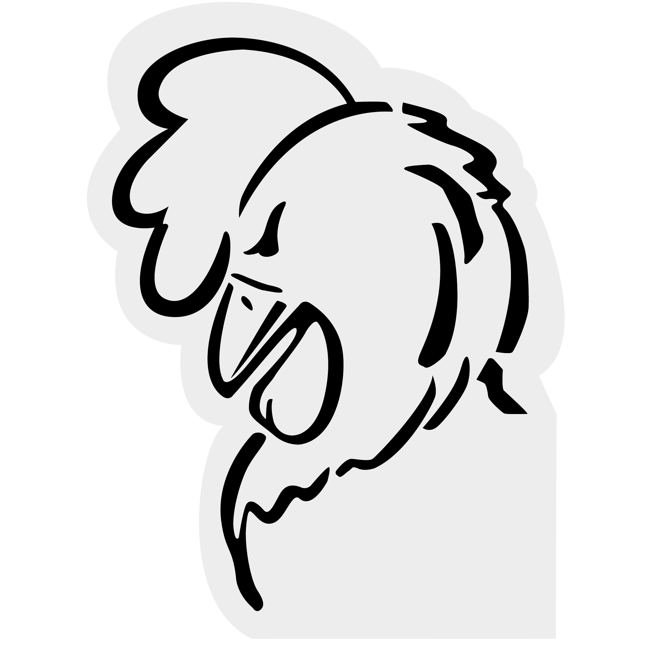 Foam Rooster Mitt 5