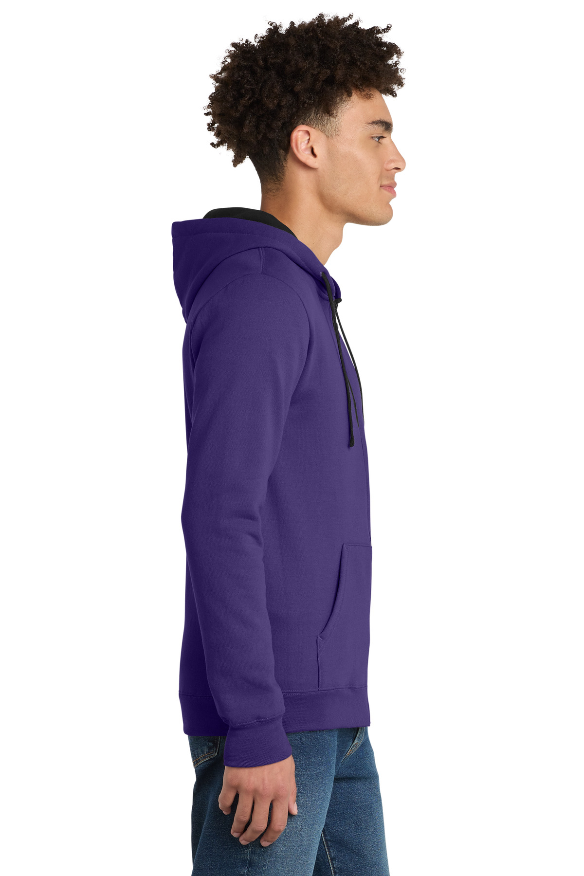District The Concert Fleece Full-Zip Hoodie. DT800, custom hoodie or sweatshirt with logo imprint 73