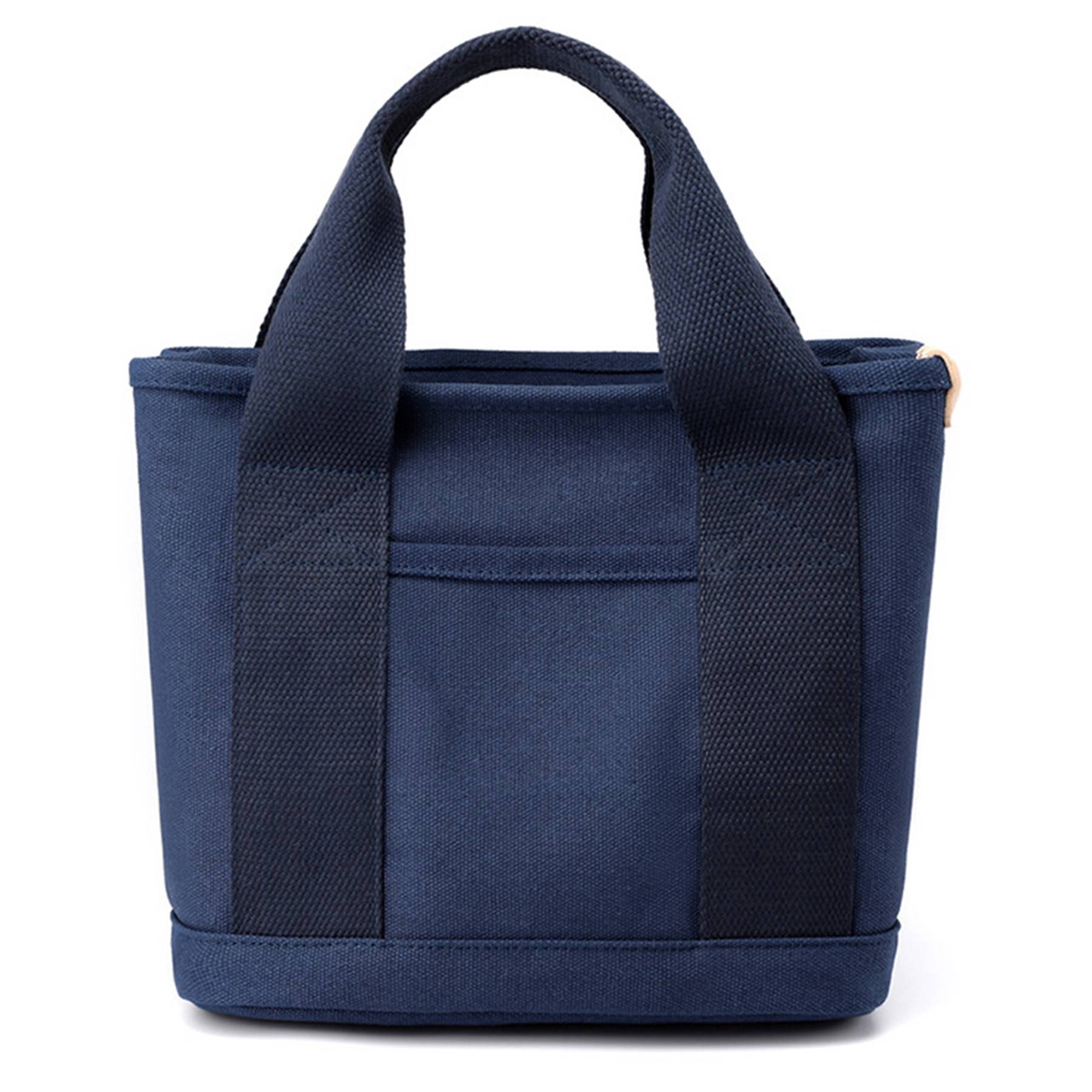 Canvas Small Tote Bag Handbag with Zipper, custom tote bag with logo imprint 14