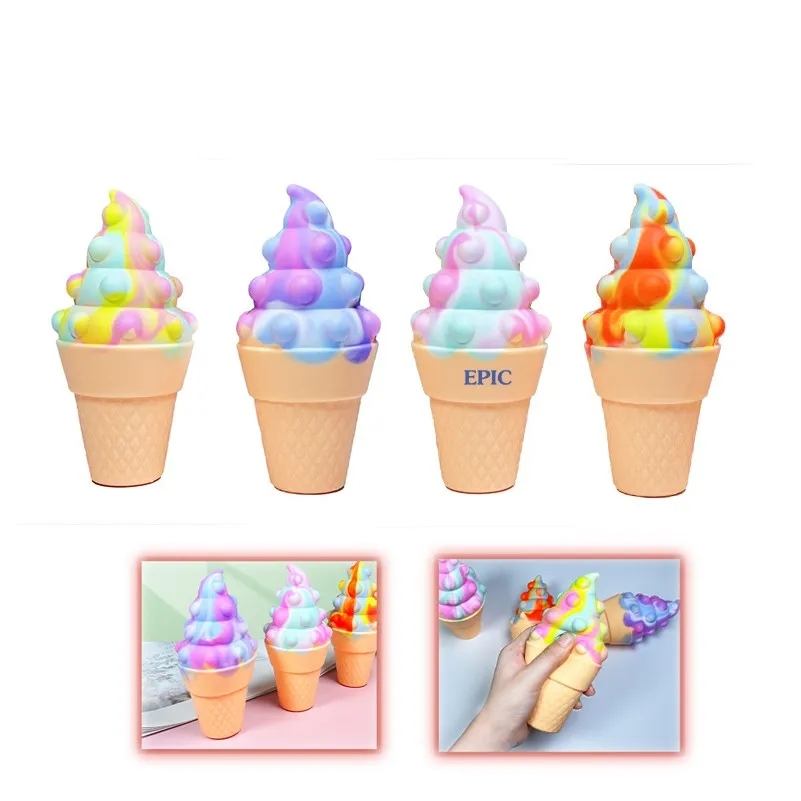 Stress RelieverPU Ice Cream Squishy Toy 3