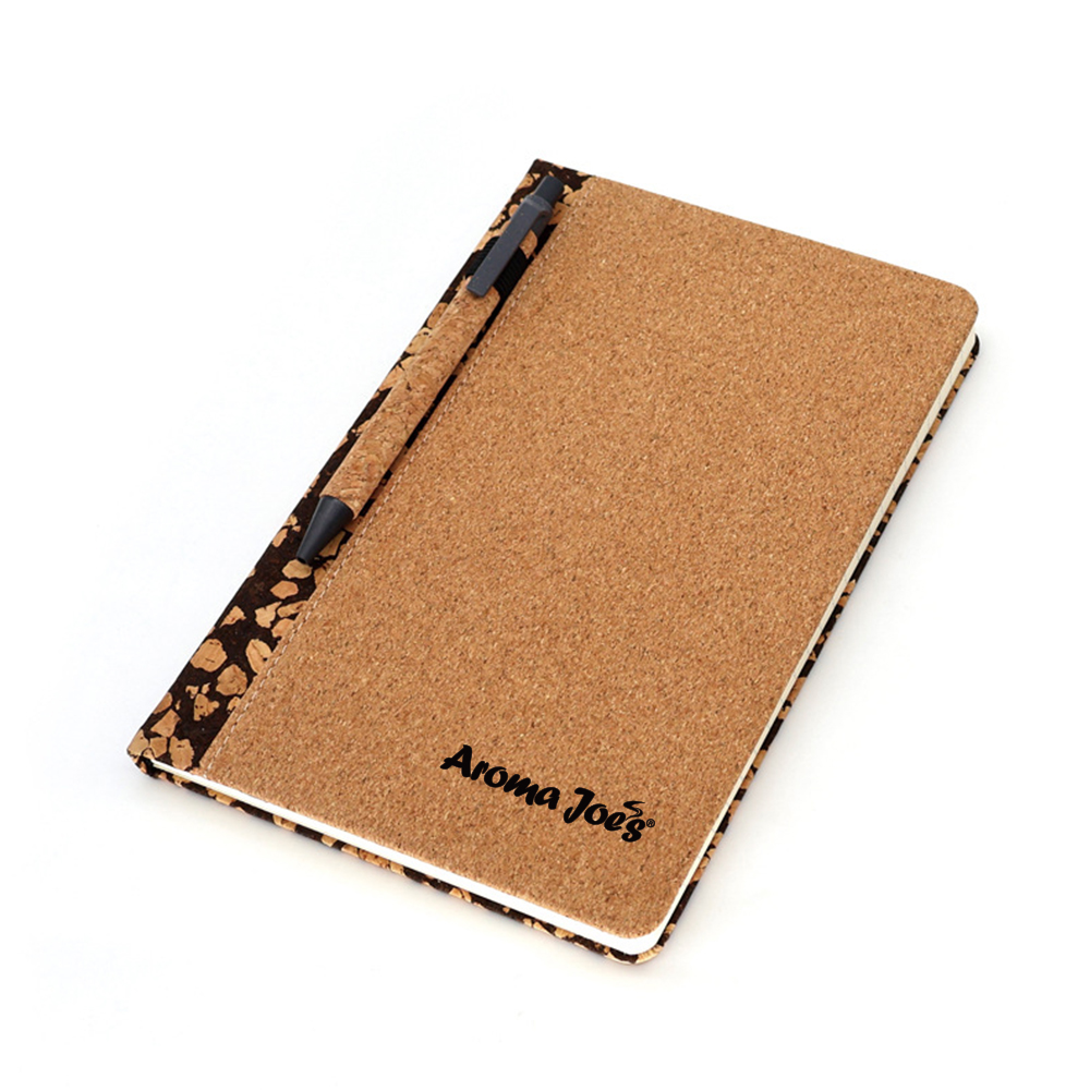 A5 Cork Coffee Grounds Notebook 1