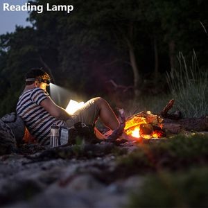 Headlamp Flashlight With 5 Lighting Modes And Elastic Band 14