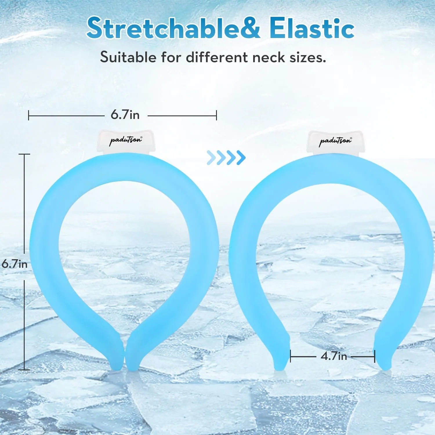Heatstroke Prevention and Cooling Neck Collar 4