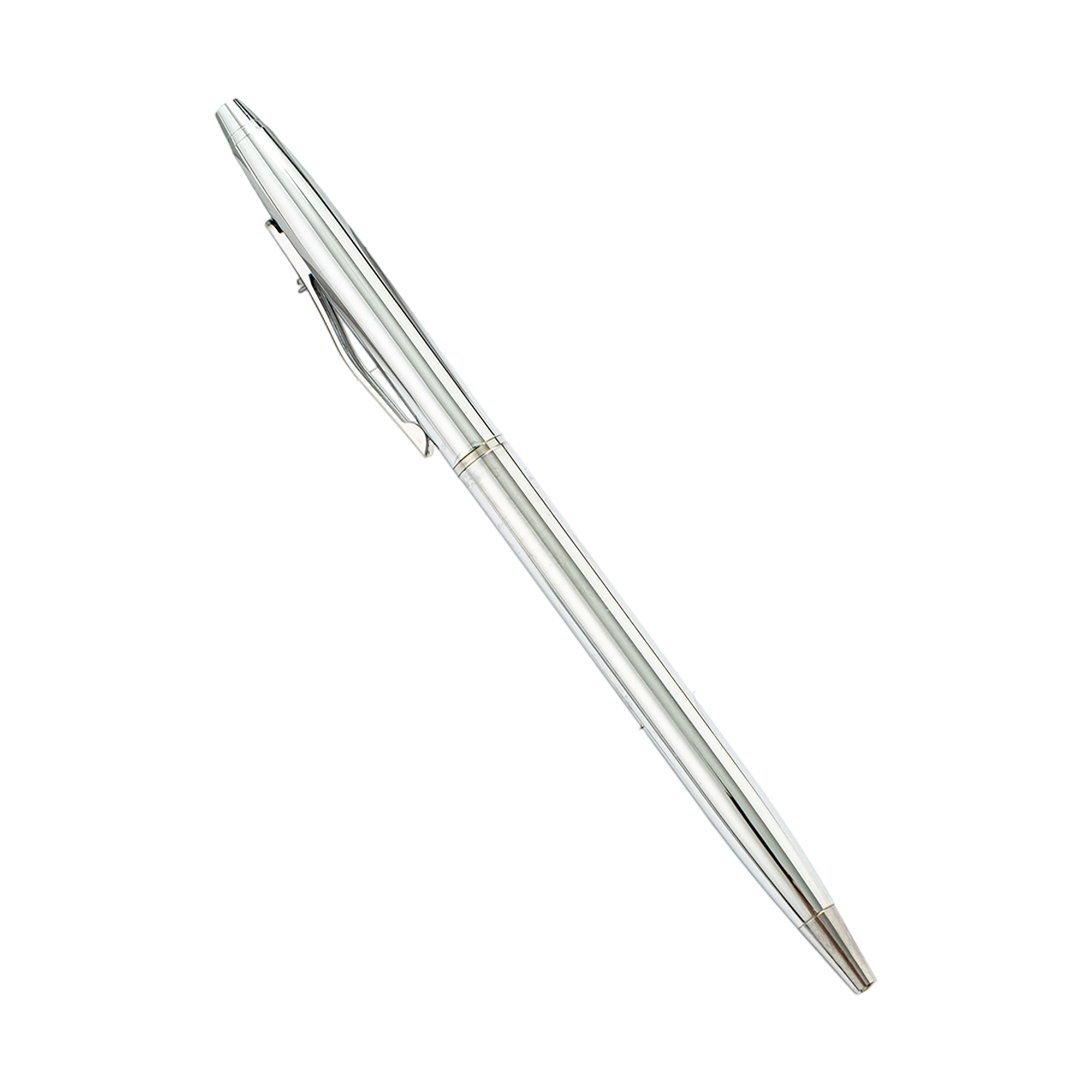 Metal Ballpoint Pen Twist Action Black Ink 5" Length 9
