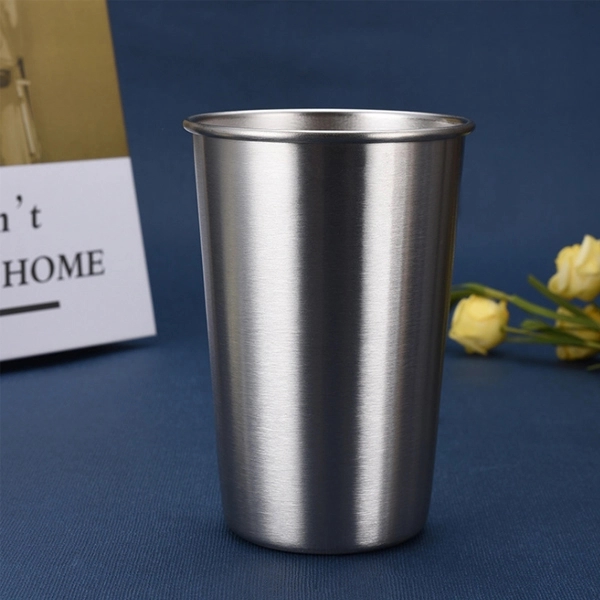 16oz. Stainless Steel Pint Cups 6