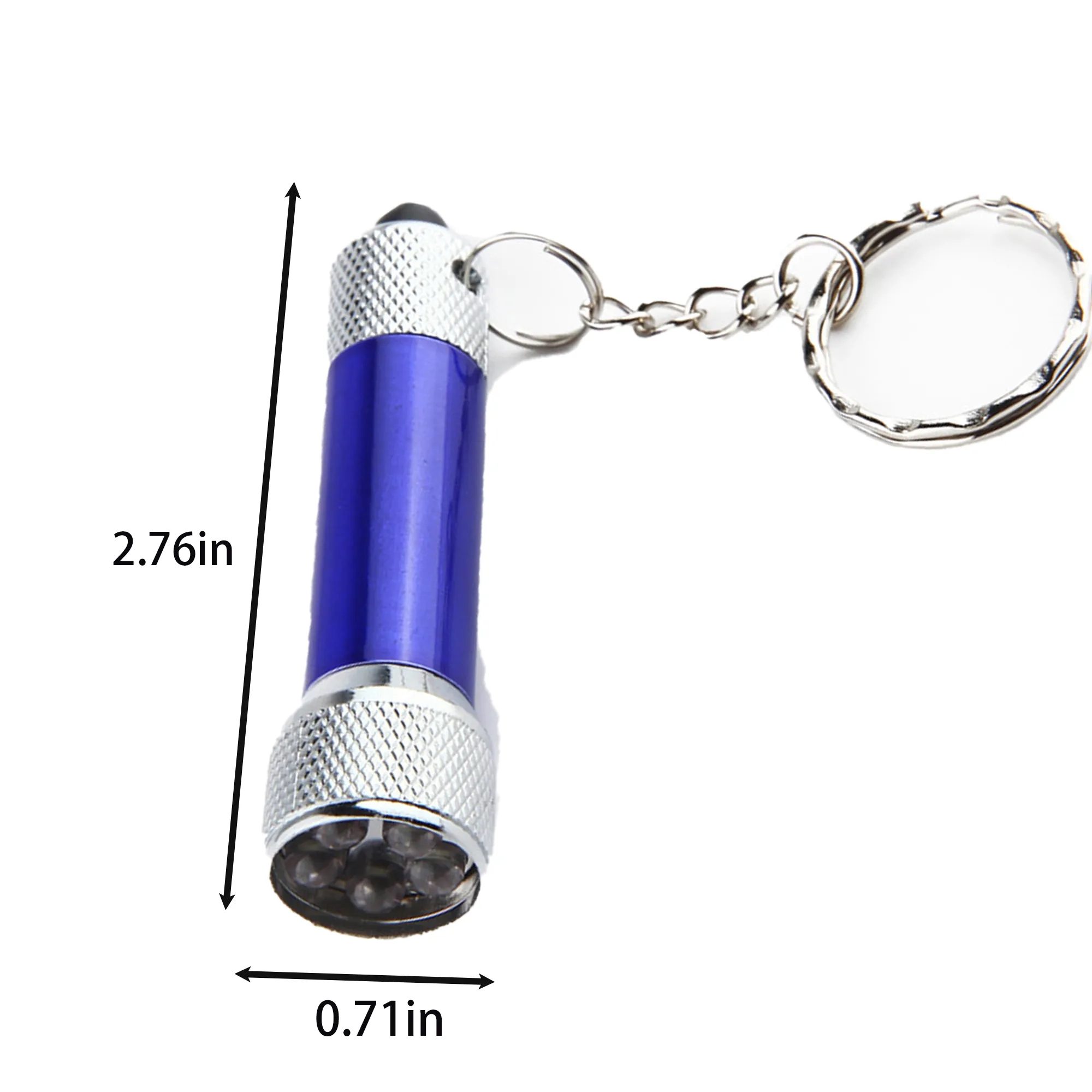 Portable Pocket LED Keychain Flashlight 2