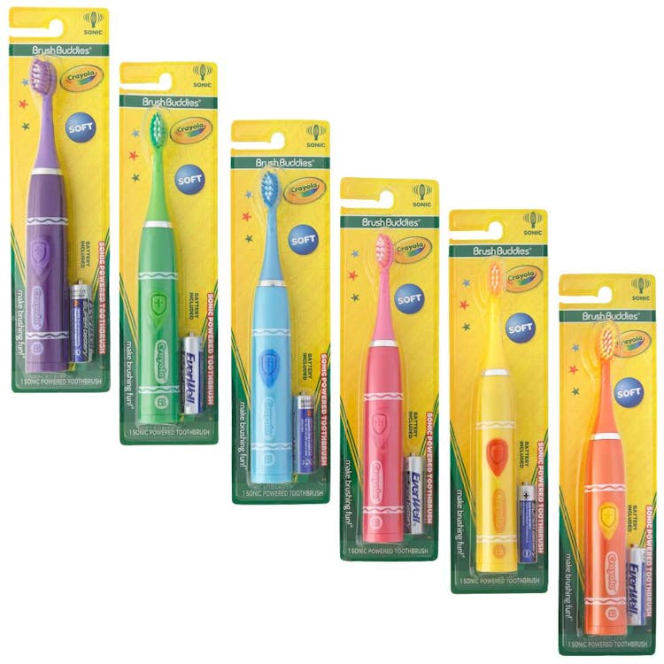 Kid's Crayola Sonic Powered Toothbrush 1 Count 1