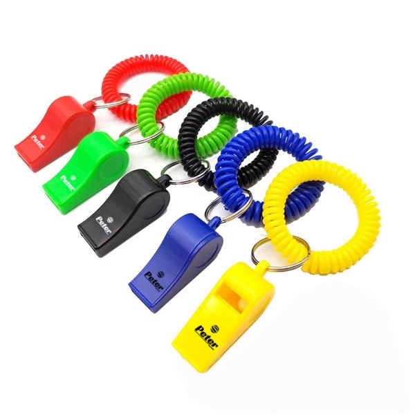 Colorful Whistle With Spiral Bracelet 1