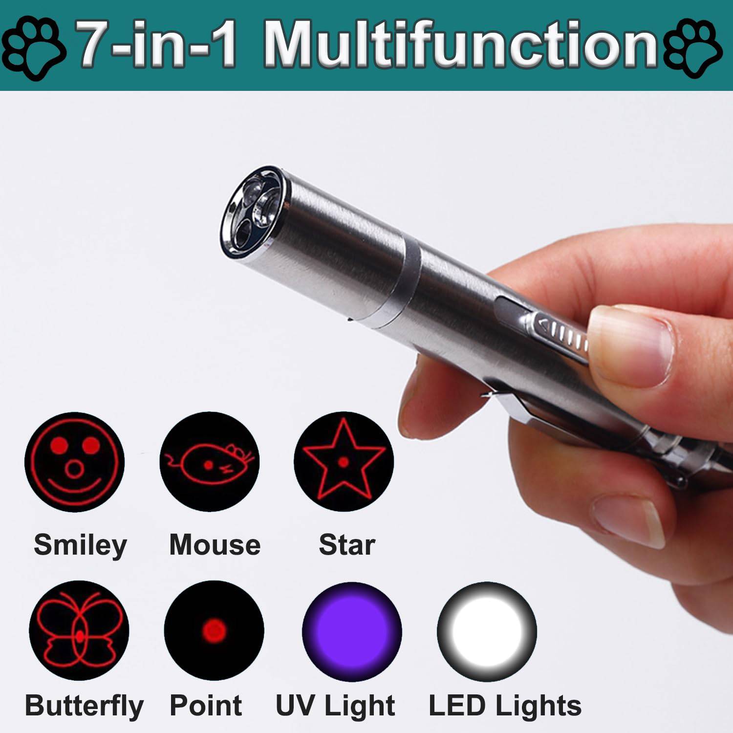 Multifunction Cat Red Laser Pointer 3