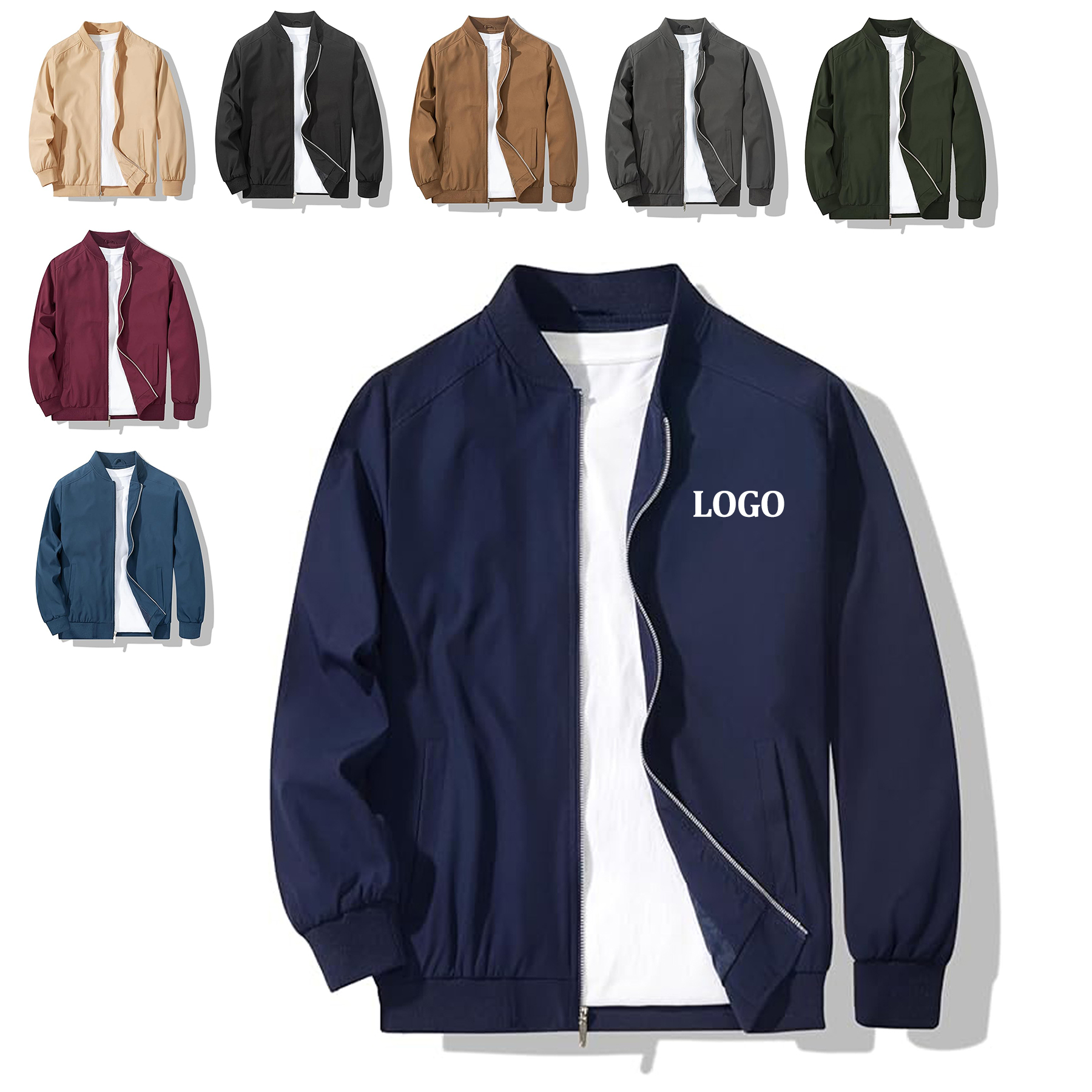 Men's Spring And Autumn Lightweight Casual Jackets 4